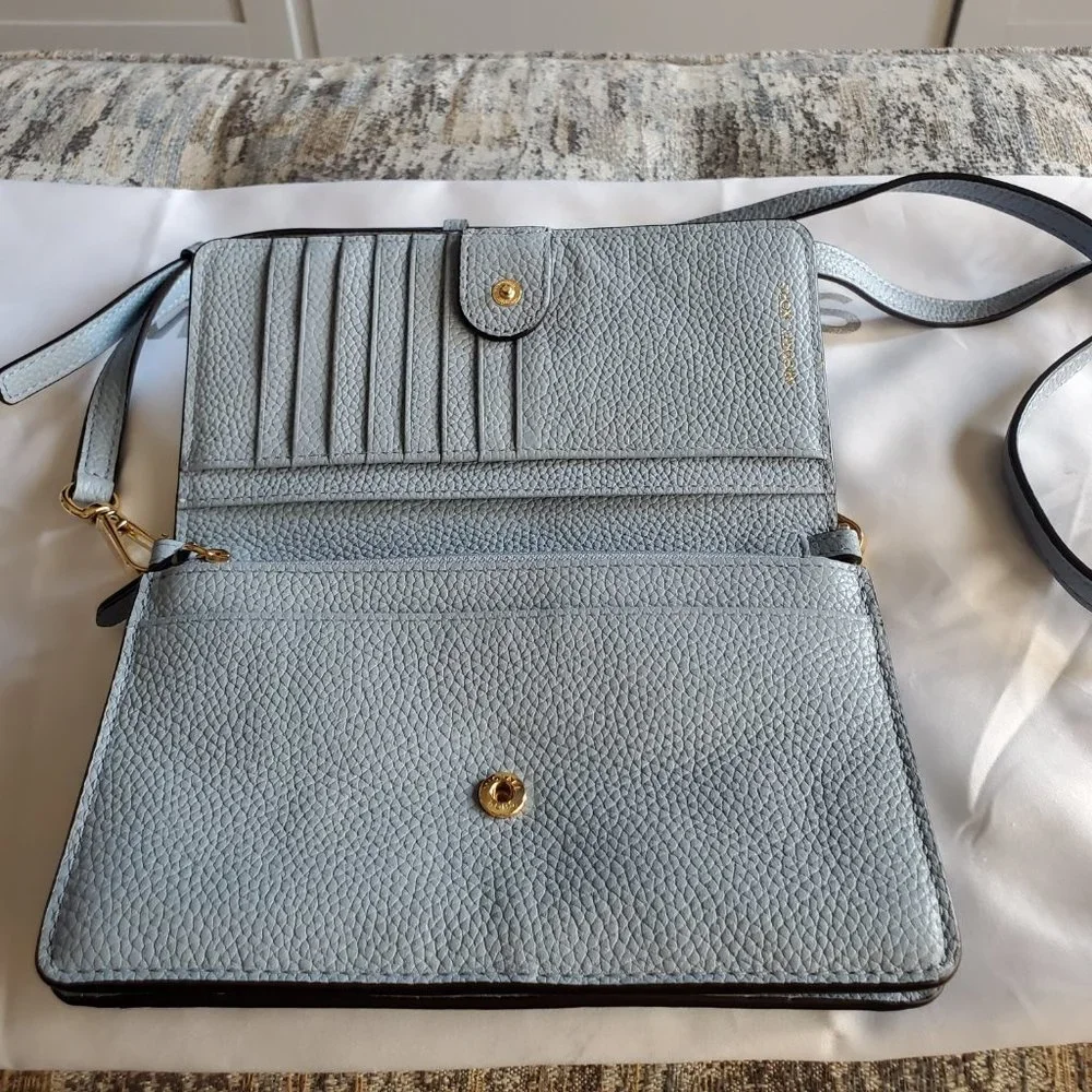 Michael Kors Pebbled Leather Crossbody Bag - Picture 2 of 4